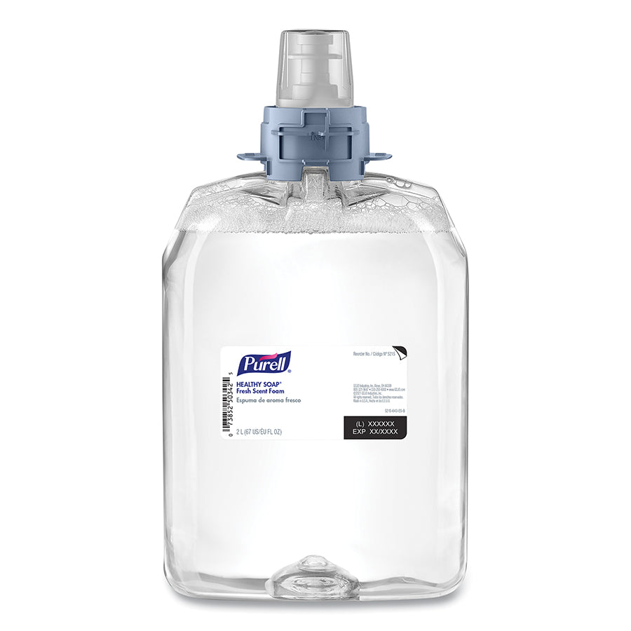 Purell Professional HEALTHY SOAP® Fresh Scent Foam Refill, 2000 mL, Cartridge, for FMX-20™ Dispenser (5215-02)