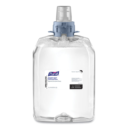 Purell Professional HEALTHY SOAP® Fresh Scent Foam Refill, 2000 mL, Cartridge, for FMX-20™ Dispenser (5215-02)