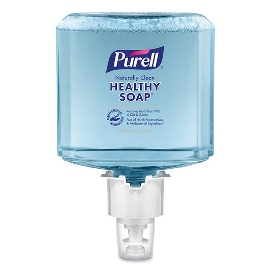 Purell Professional CRT HEALTHY SOAP® Naturally Clean Fragrance-Free Foam Refill, 1200 mL, Cartridge, for ES6 Dispenser 