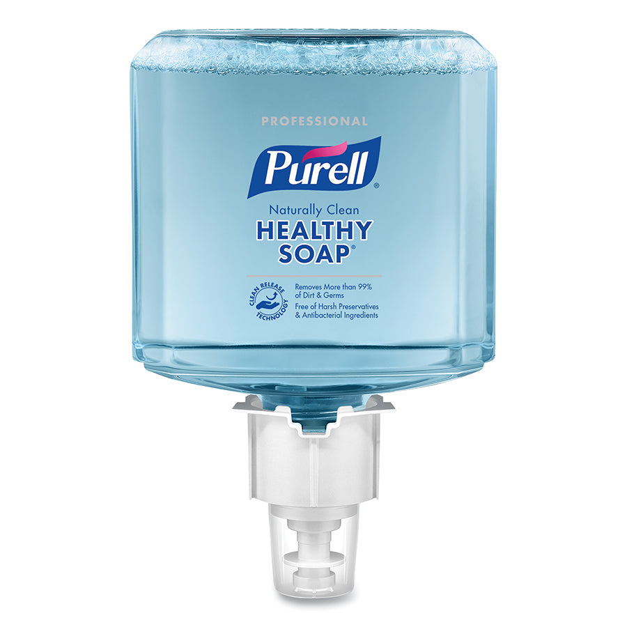 Purell Professional CRT HEALTHY SOAP® Naturally Clean Foam Refill, 1200 mL, Cartridge, for ES6 Dispensers (6471-02)