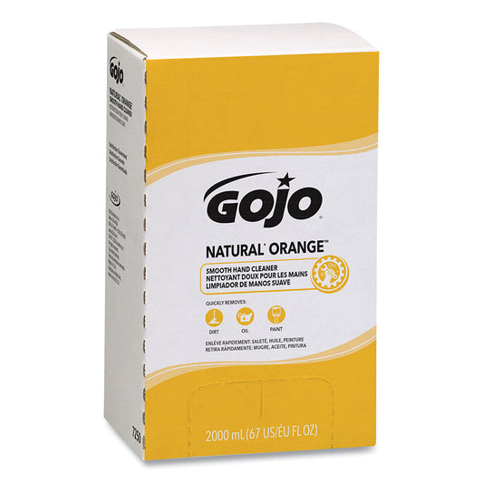 Gojo Natural Orange Smooth Hand Cleaner 2000 mL refill (7250-04)