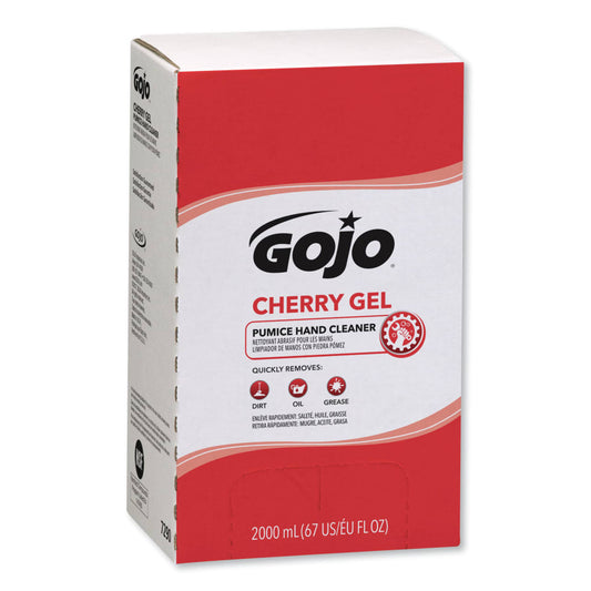 Gojo Cherry Gel Pumice Hand Cleaner 2000 mL refill (7290-04)