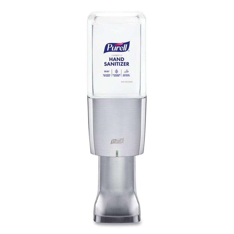 Purell ES10 Touch Free Hand Sanitizer Dispenser, 10-3/4 in H, Chrome Plated (8328-E1)