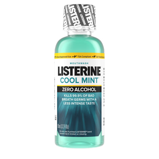 Listerine® Zero® Clean Mint Mouthwash, Bottle