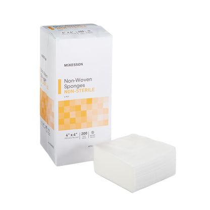 McKesson Nonwoven Sponge, Four Ply