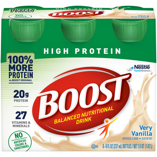 Boost® High Protein Vanilla Complete Nutritional Drink, Bottle