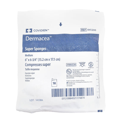 Dermacea™ Sterile USP Type VII Gauze Sponge, 12-Ply