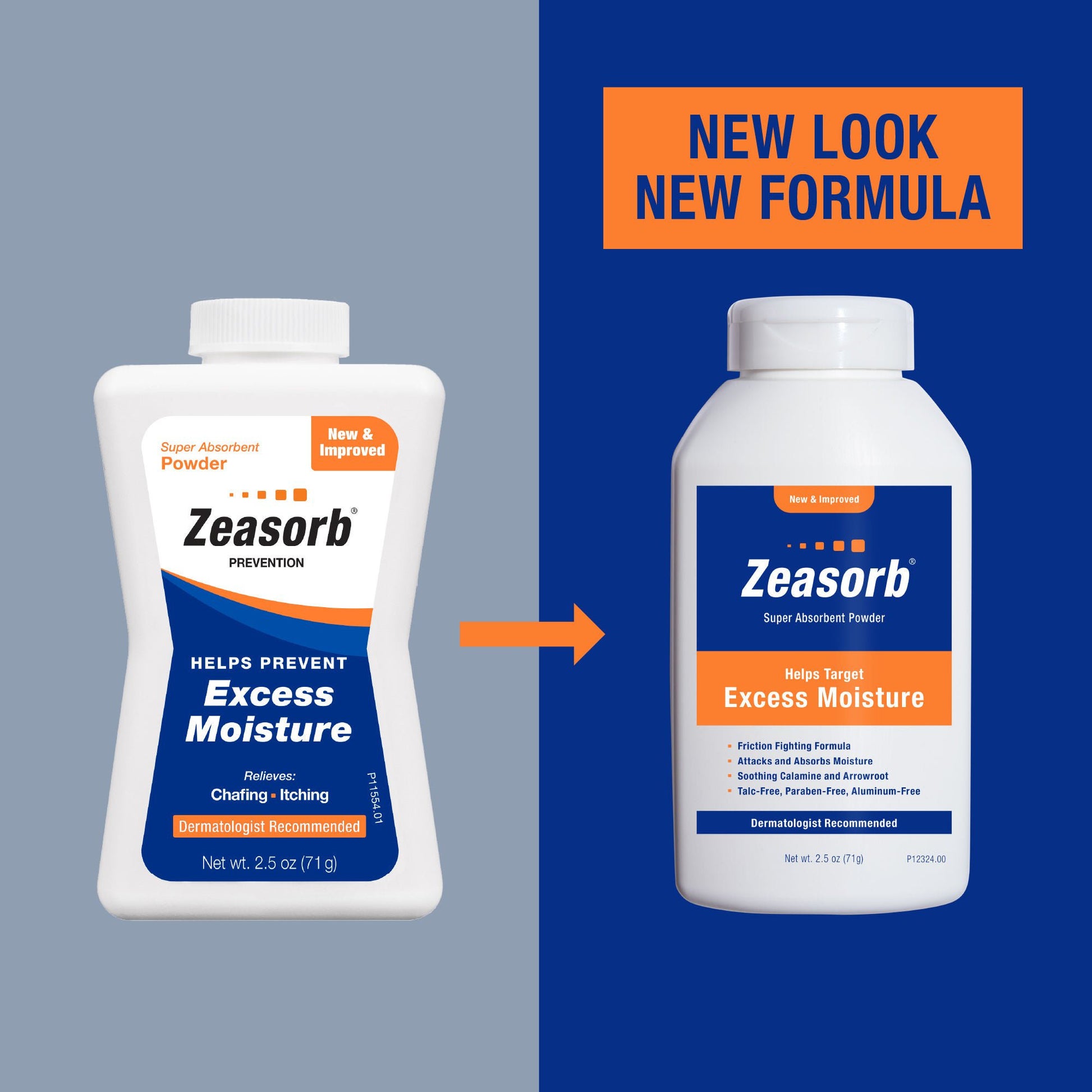 Zeasorb® Super Absorbent Powder, shaker bottle