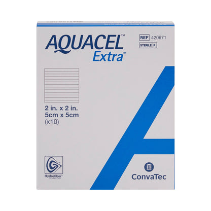 Aquacel® Extra™ Gelling Fiber Wound Dressing, 2 ×