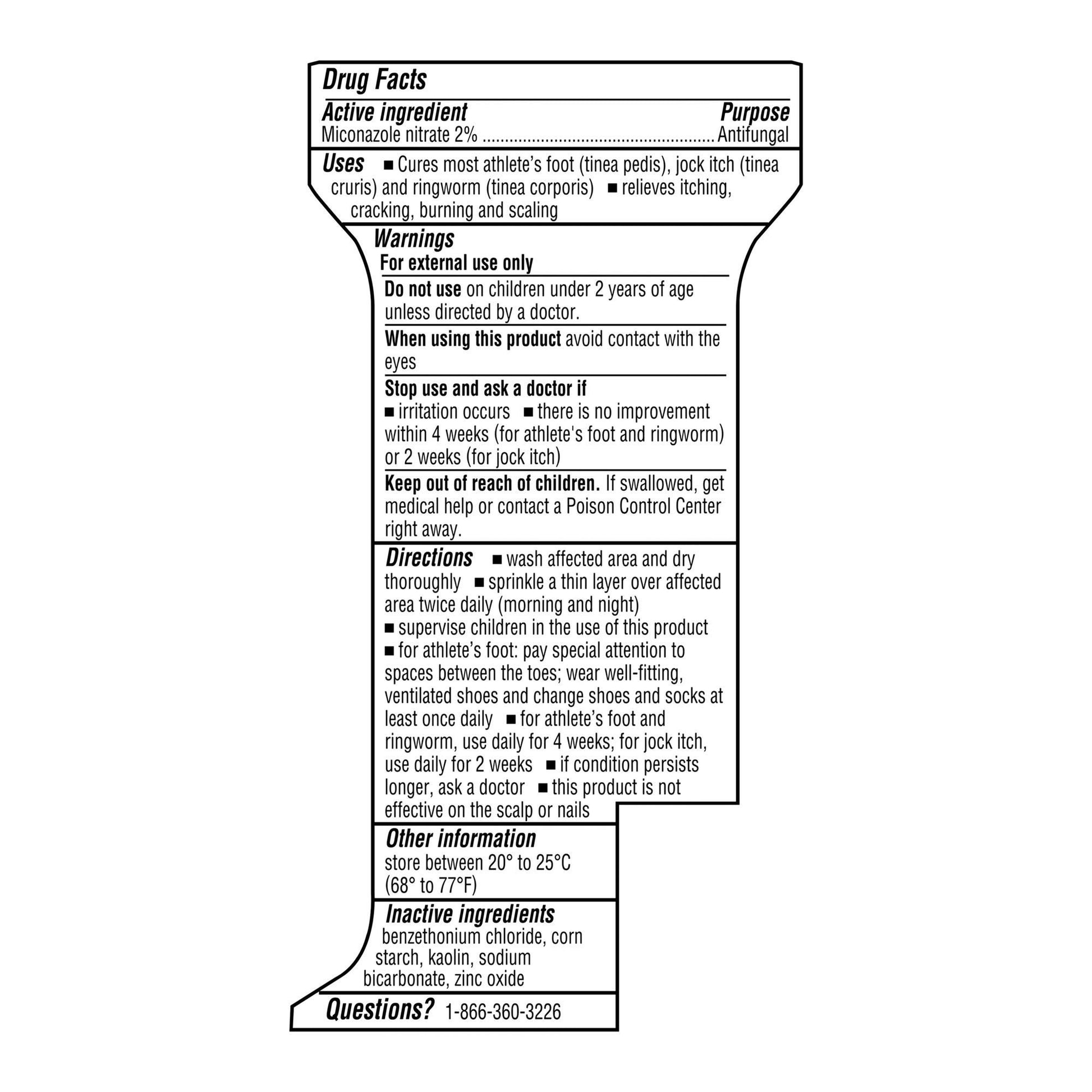Lotrimin® AF Athlete's Foot Antifungal Powder