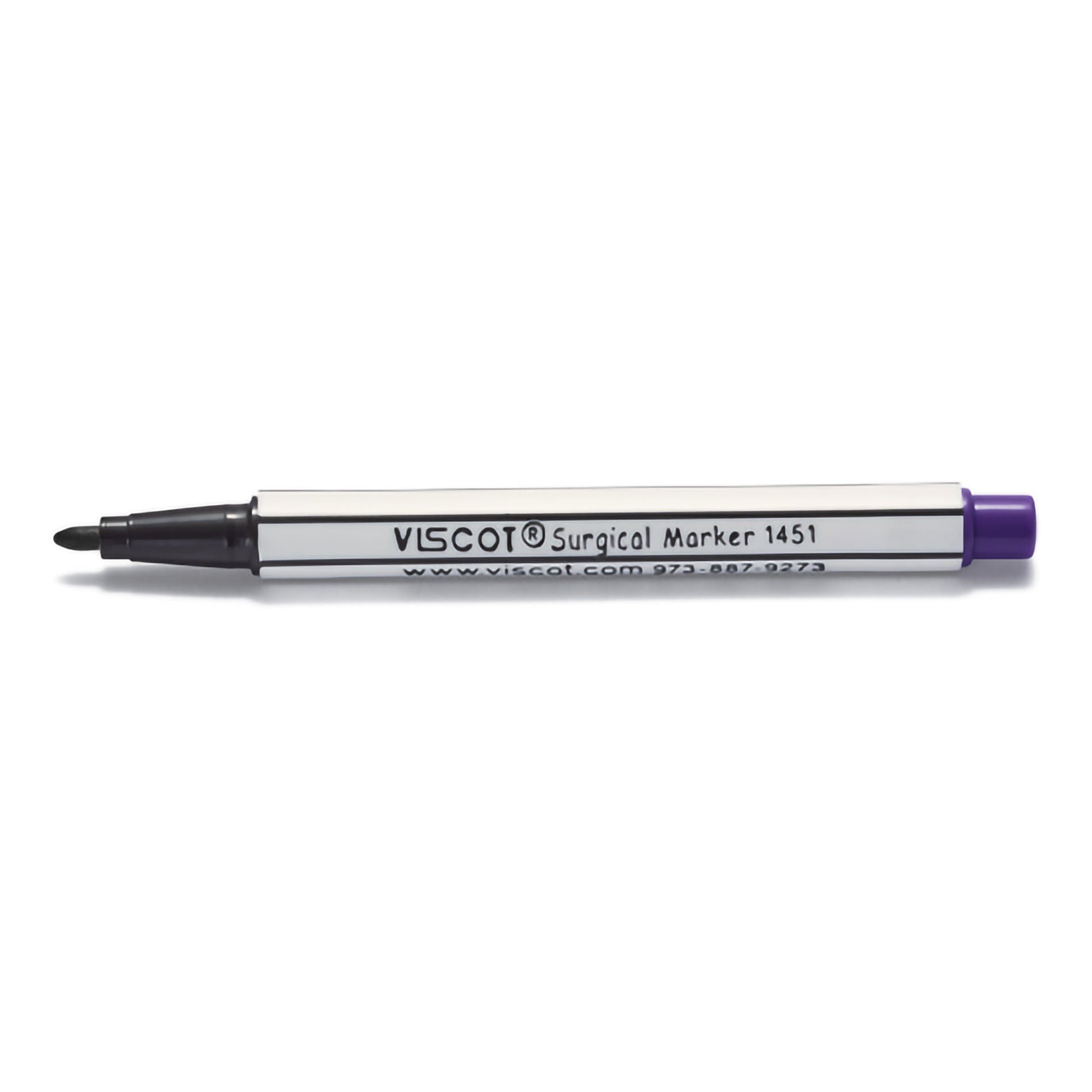 Viscot® Mini Gentian Violet Ink Skin Marker, Regular Tip – Case of 200 - view 5