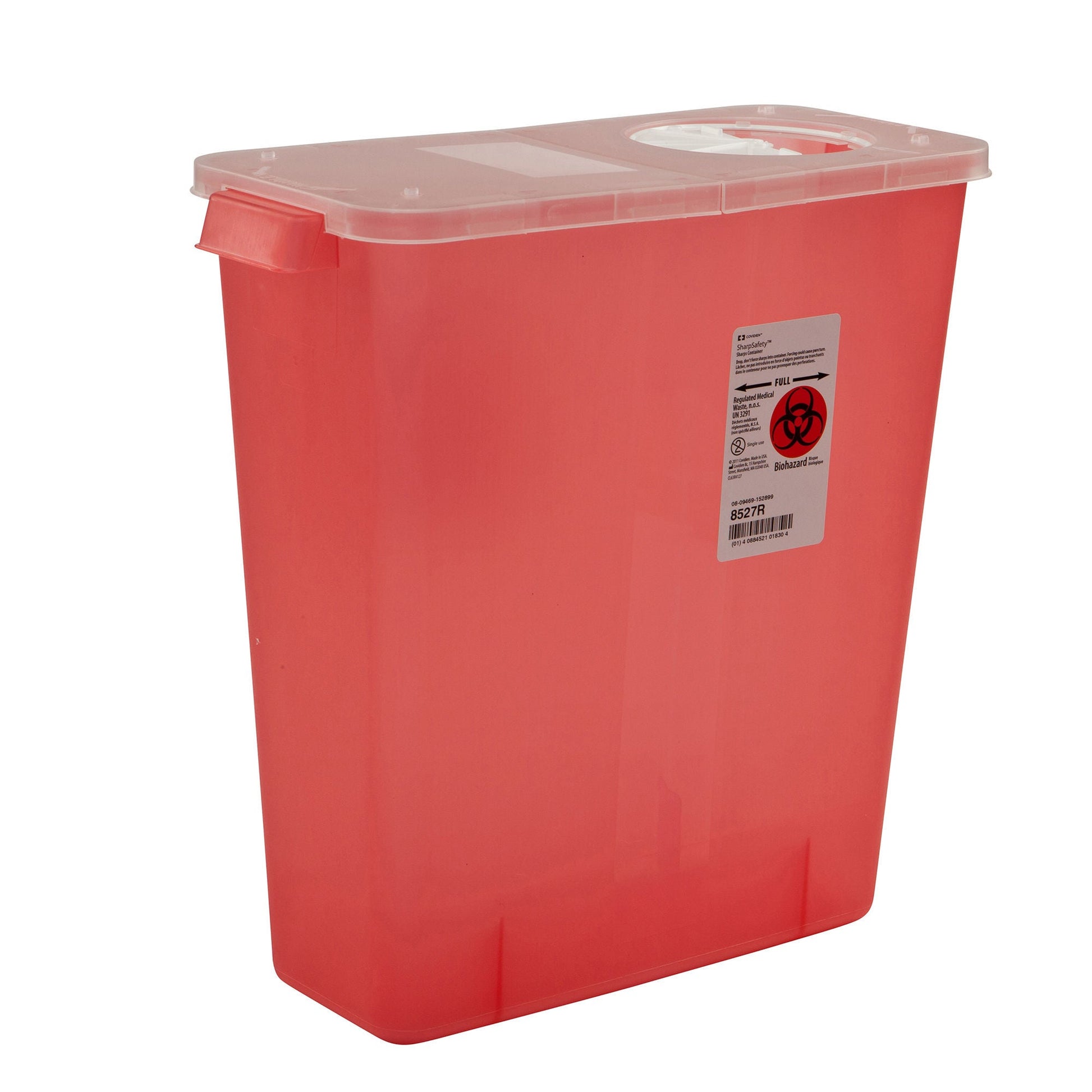 In-Room™ Multi-purpose Sharps Container, 13¾ x 13¾ x 6 Inch