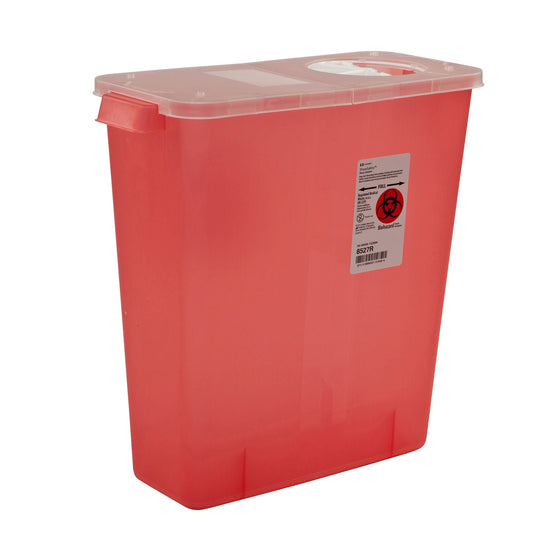 In-Room™ Multi-purpose Sharps Container, 13¾ x 13¾ x 6 Inch