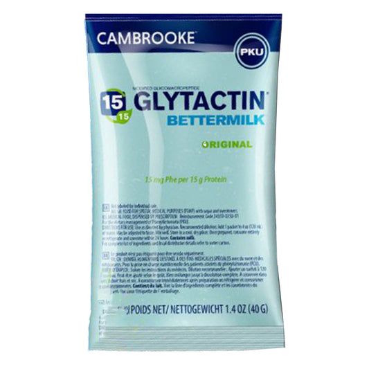 Glytactin BetterMilk Oral Supplement Original Flavor Powder Individual Packet