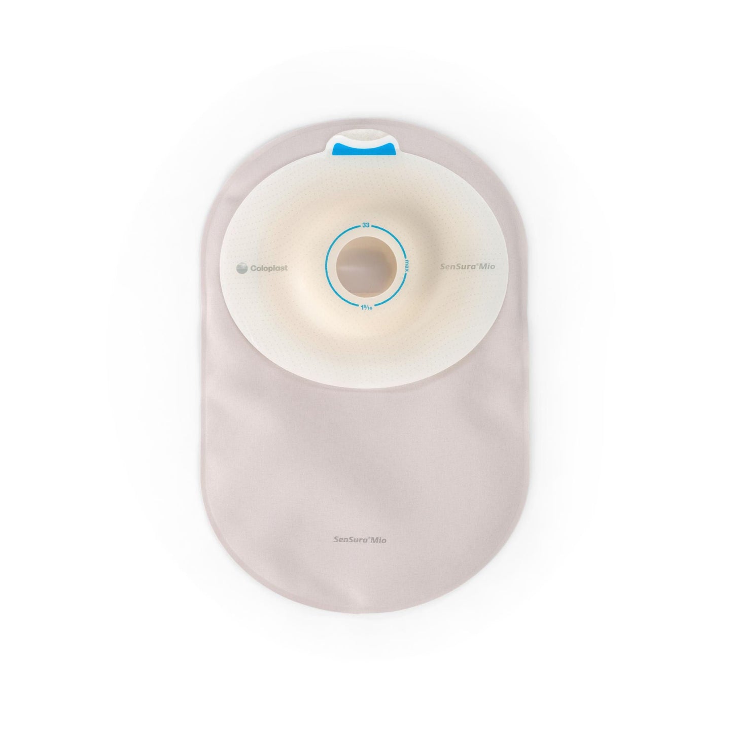 SenSura® Mio Convex Deep 1-Piece Closed End Opaque Ostomy Pouch, Stoma