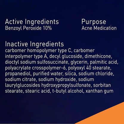 PanOxyl® Acne Foaming Wash, Tube