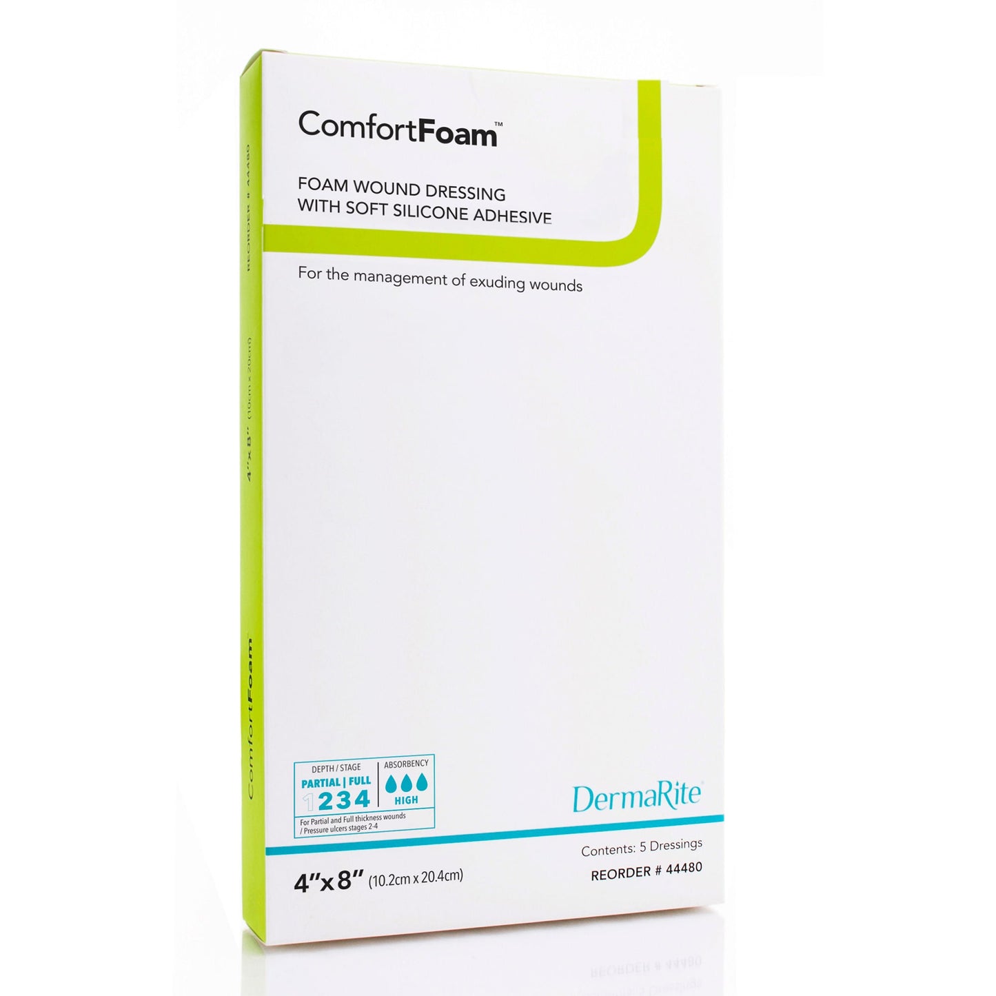 ComfortFoam™ Border Foam Wound Dressing with Silicone Adhesive