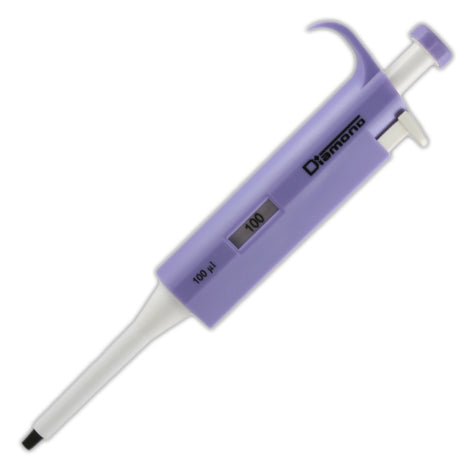 Fixed Volume Pipettes, Single-Channel Diamond Series — 1 µL to 10 mL, 19 Volumes, 1/Each | Globe Scientific