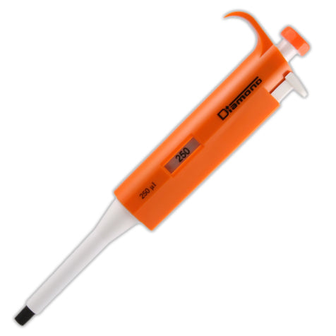 Fixed Volume Pipettes, Single-Channel Diamond Series — 1 µL to 10 mL, 19 Volumes, 1/Each | Globe Scientific