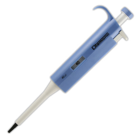 Fixed Volume Pipettes, Single-Channel Diamond Series — 1 µL to 10 mL, 19 Volumes, 1/Each | Globe Scientific