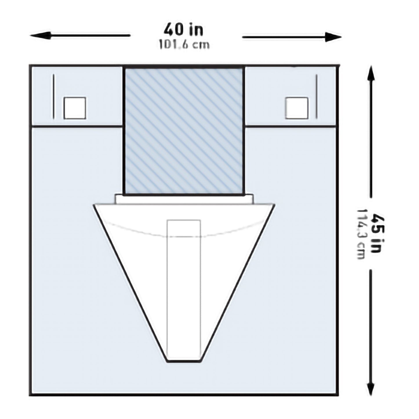 McKesson Sterile Under Buttocks Drape