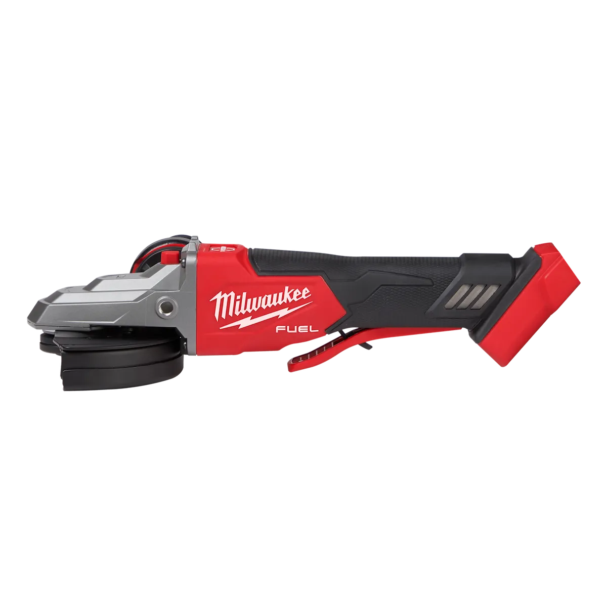 Milwaukee M18 FUEL 5" Flathead Braking Grinder, Paddle Switch No-Lock 2886-20 | M18 Battery, Metal