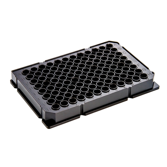 Caplugs® Evergreen 290-8195-Z1F — 96-Well Microplates, Flat Bottom, 0.37 mL Well Volume, Non-Sterile, Polystyrene 
