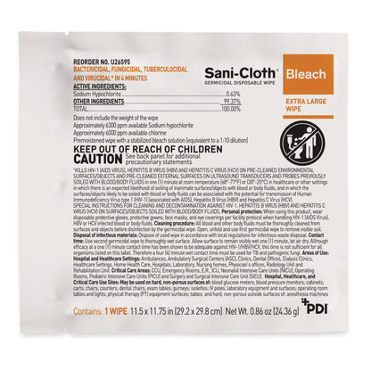 Sani-Cloth® Surface Disinfectant Cleaner Bleach Wipe