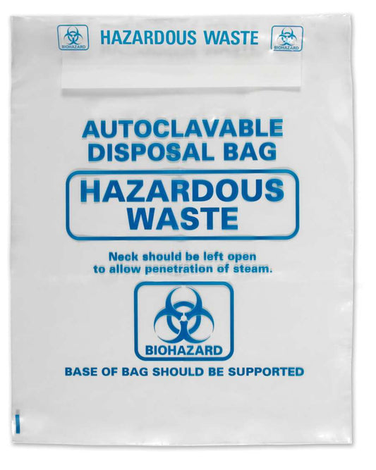 Heathrow Scientific Autoclave Bags - HS1002 Series | 2 mil PP, Case of 200, 3 Sizes
