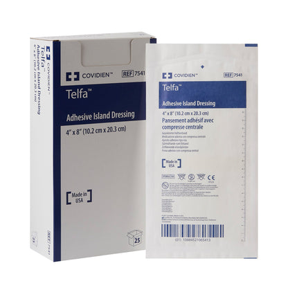 Telfa™ White Adhesive Dressing