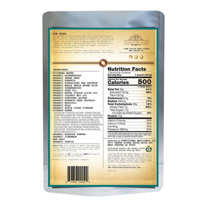 Liquid Hope Peptide Formula Oral Supplement Berry Medley Flavor Liquid Pouch