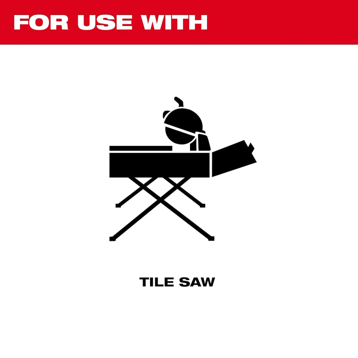 Milwaukee 10" DIAMOND MAX Continuous, Tile Diamond Blade 49-93-9210 | Diamond Coated