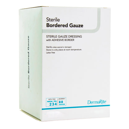 DermaRite® Sterile Gauze Adhesive Dressing