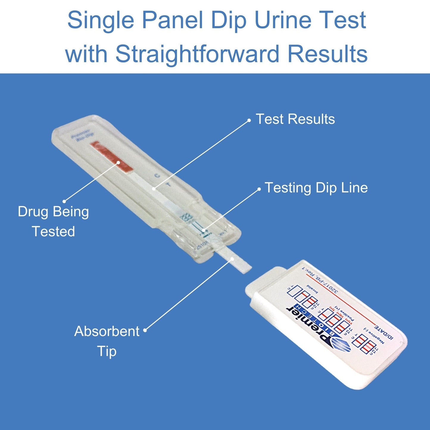 Premier Bio-Dip Single Drug (Cannabinoids) Drugs of Abuse Test