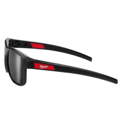 Milwaukee Polarized Full Frame Safety Glasses with Removable Side Shields – Silver Mirrored Dual Coat Lenses 48-73-2513