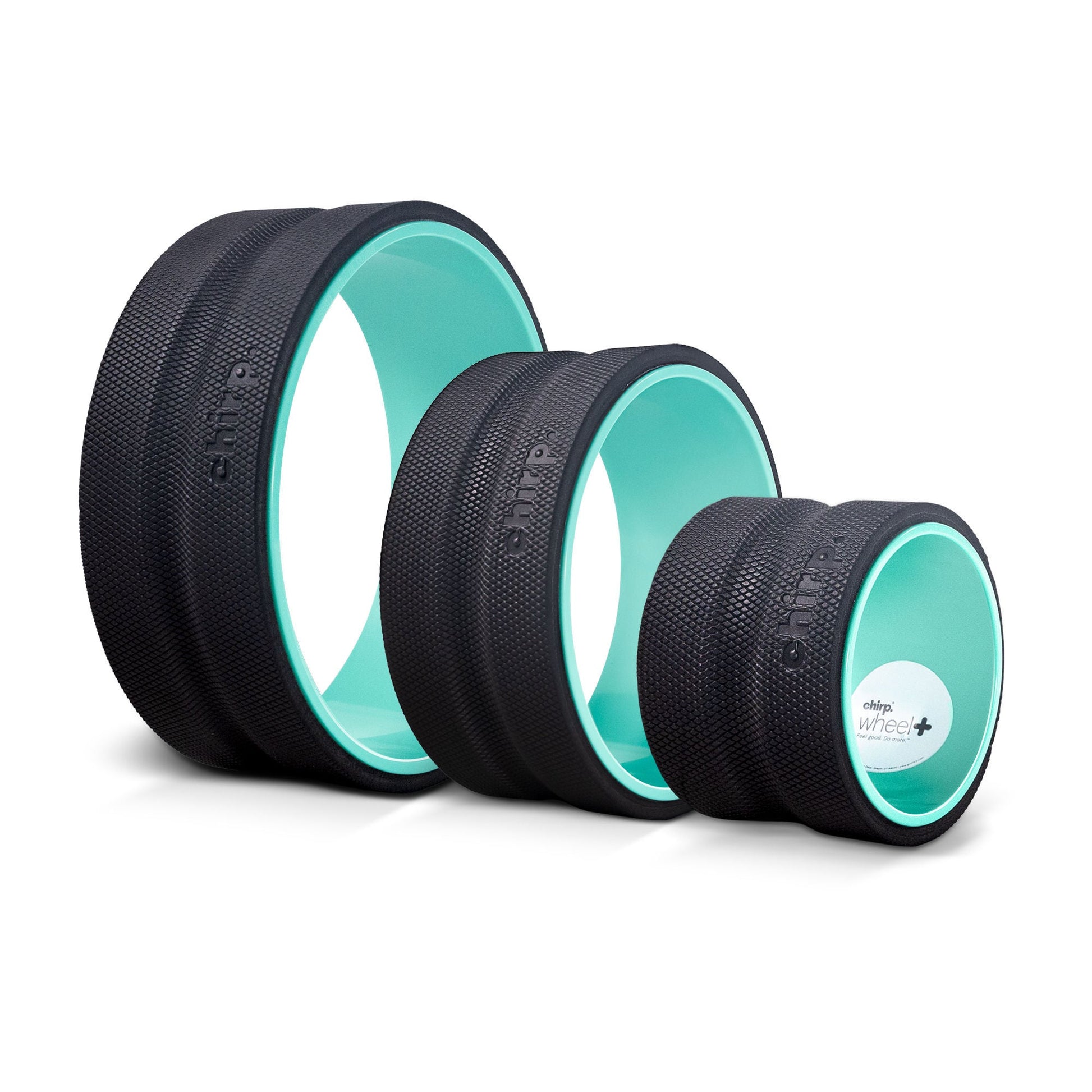 Chirp Massage Wheel Set 4 / 6/ 10 Inch Diameter X 5 Inch Width