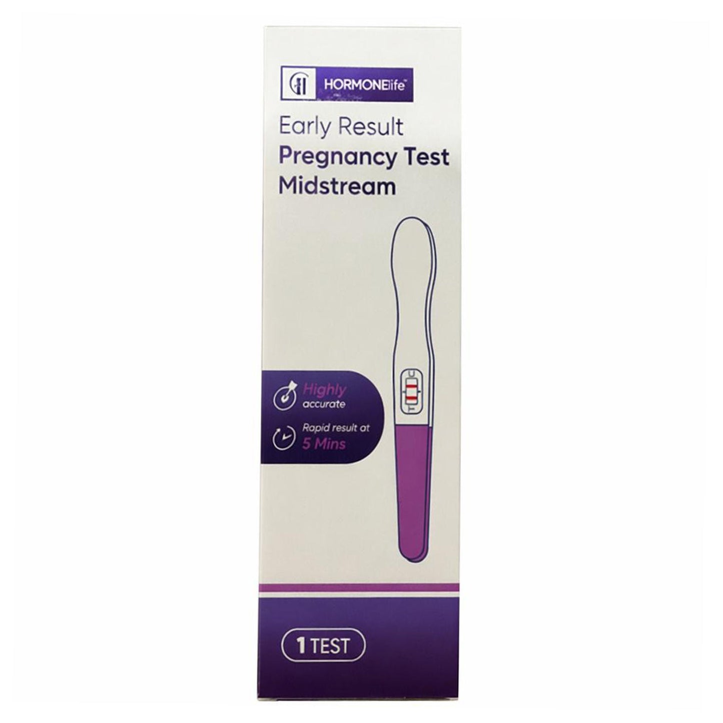 HORMONElife Reproductive Health Test Kit hCG Pregnancy Test 1 Test CLIA Waived