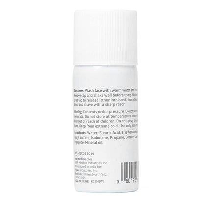 Medline MedSpa Shaving Cream Aerosol Can