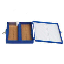 HS15994A - Premium Microscope Slide Box, Cork-Lined