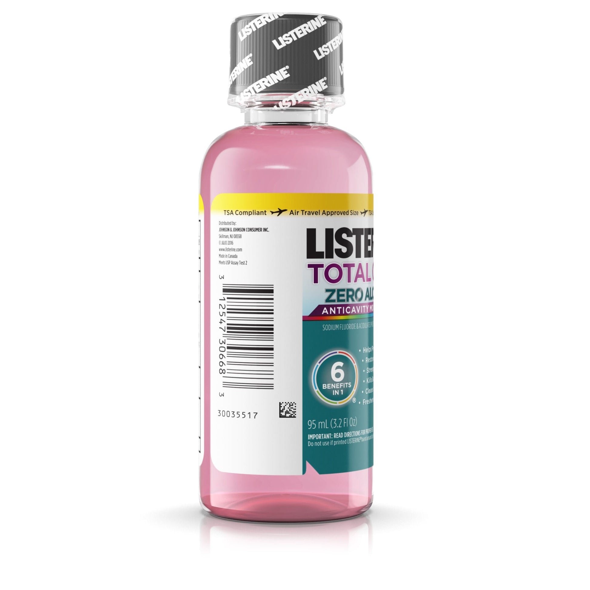 Listerine® Total Care Zero® Fresh Mint Mouthwash, Bottle
