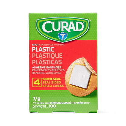 Curad® Round Tan Adhesive Spot Bandage