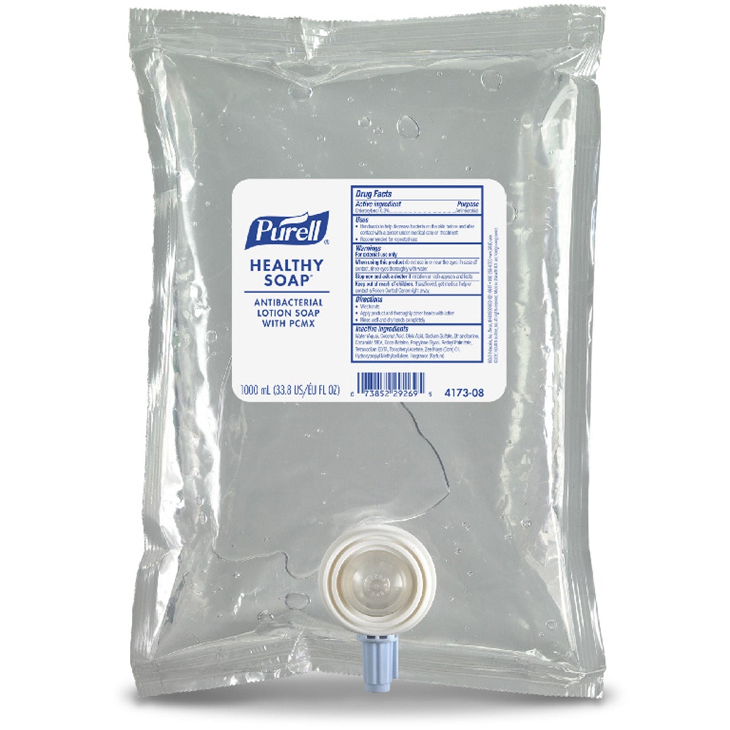 Purell® Healthy Soap® Antimicrobial Lotion Soap, Dispenser Refill Bag