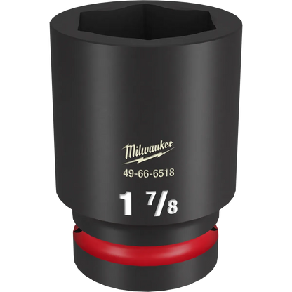 Milwaukee SHOCKWAVE Impact Duty 1" Drive 1-1/8" Deep 6 Point Socket 49-66-6519
