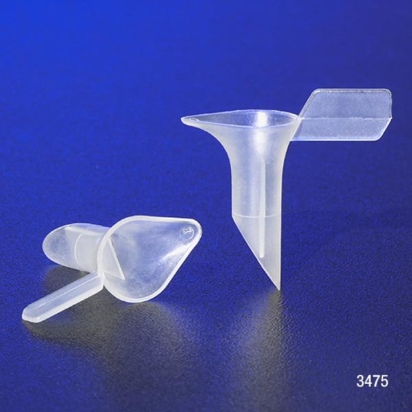 ESR Piercing Funnel for Sedi-Rate System, Polypropylene — 1000/Case | Globe Scientific