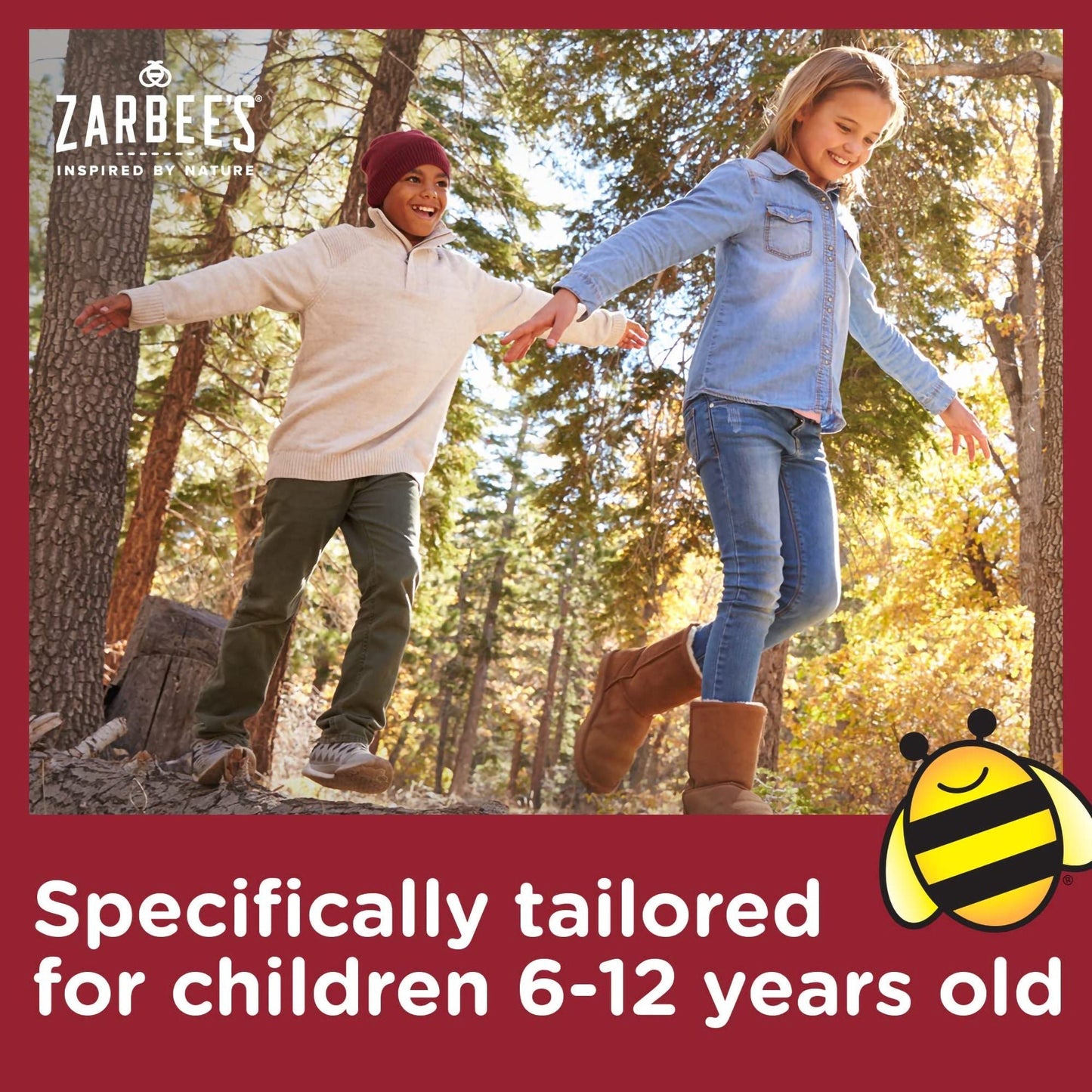 Zarbee's All-In-One Children's Daytime Cough Syrup, Mucus, Throat & Nasal, Grape