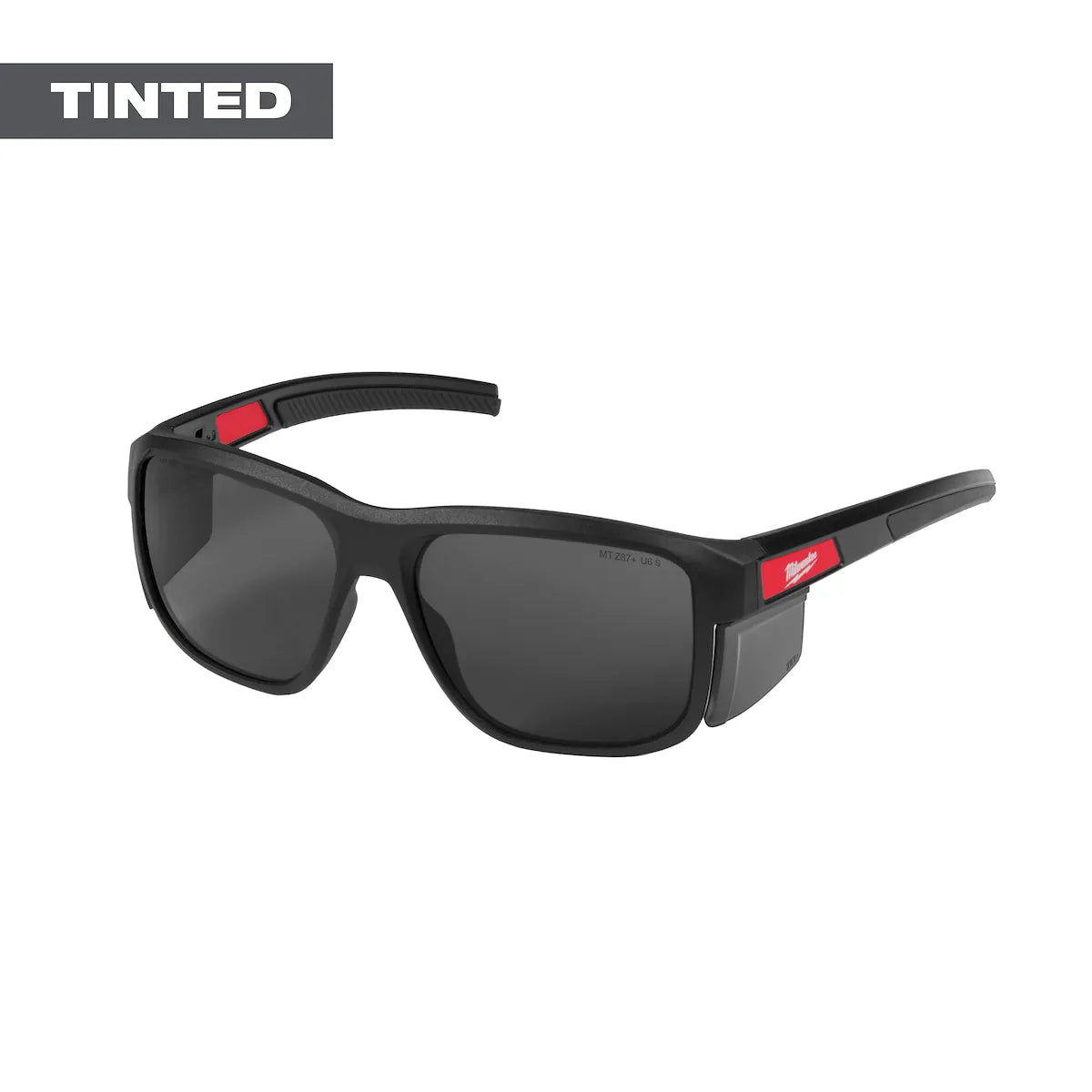 Milwaukee Full Frame Safety Glasses with Removable Side Shields – Tinted Anti-Scratch Lenses 48-73-2514