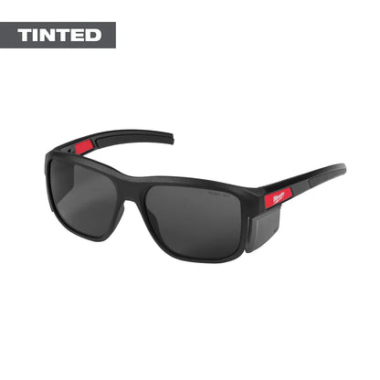 Milwaukee Full Frame Safety Glasses with Removable Side Shields – Tinted Anti-Scratch Lenses 48-73-2514