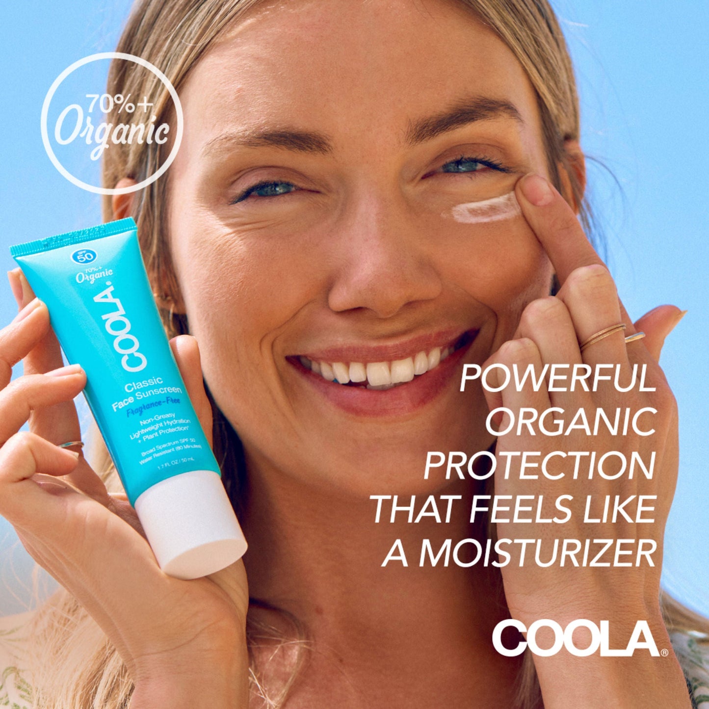 Coola® Classic Body Sunscreen Lotion SPF 50 Fragrance Free, Tube