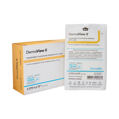 DermaView II™ Transparent Film Dressing