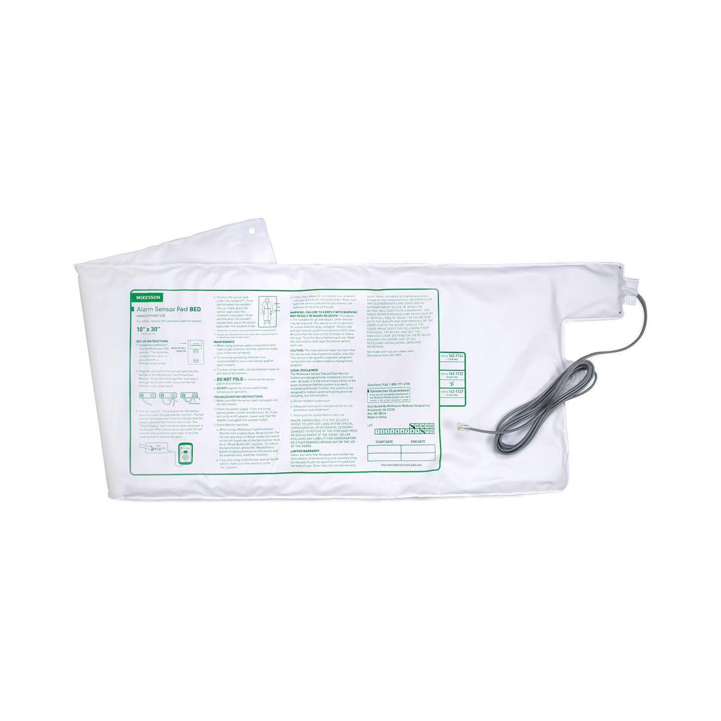 McKesson Bed Alarm Sensor Pad